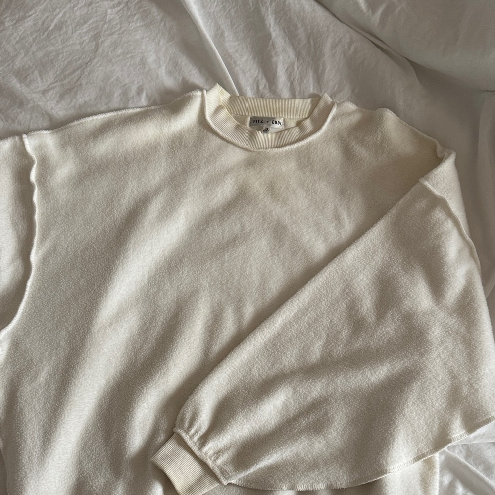 Elegant Cream Women's Sweater